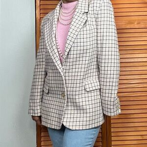 Vintage Walker & Lane Plaid Blazer